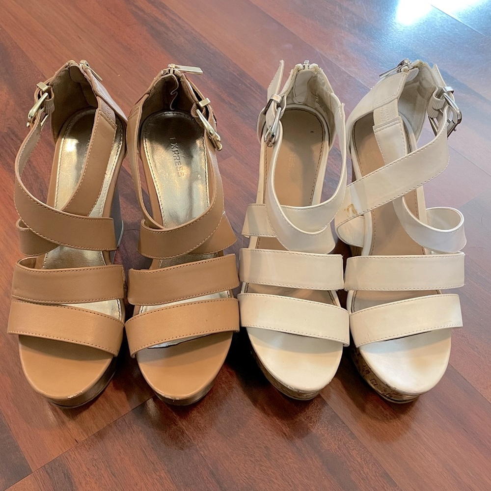 Express Wedge Sandals